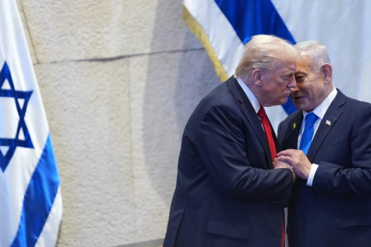 trump - netanyahou